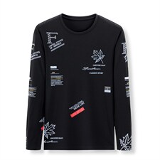 2021商务男装长袖T恤爸爸装POLO衫秋装中年人打底衫ALXB9984-P75，男装T恤，电商B212（原钱塘6029）