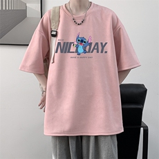 麂皮绒短袖t恤男大码半袖男JD82173-P25，男装T恤，电商A040
