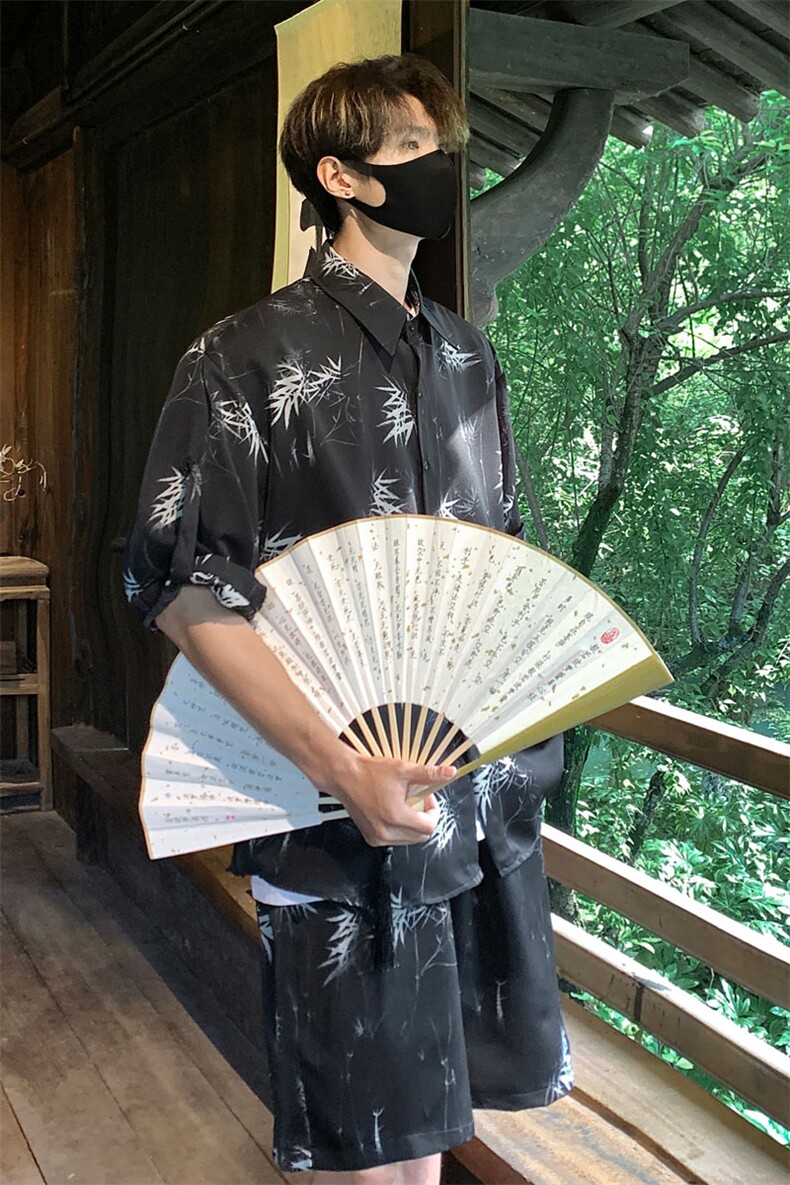 单竹节套装TZ77829特P50衬衫DCS77830特P30DK77831特P20套装控98,男装衬衫,星座226-1