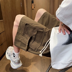 2024新款水洗做旧短裤男夏季美式潮牌工装五分裤现货K7829-P40，男装牛仔裤，星座512-3