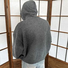网图现货秋季宽松连帽毛衣男M036/P60，男装针织衫/毛衣，星座205-3