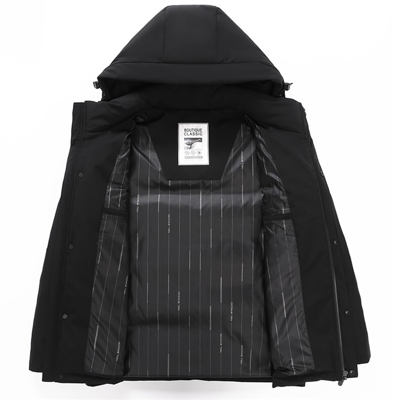 连帽羽绒服保暖男装2023新款柔软宽松白鸭绒防寒服YD82211-P195,男装羽绒服,星座1105-3