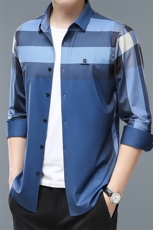 H9200无痕精品男士格子商务休闲衬衫欧品品质主推大货P77，男装衬衫，钱塘207-3