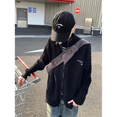 男生针织衫高领开衫秋冬季男女情侣拉链简约慵懒毛衣外套MC96，男装针织衫/毛衣，星座1116A（原606A-3）