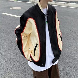 秋季青春流行男夹克文艺潮机车夹克外套 HT02 P65图片