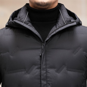 冬季鸭绒羽绒服男新款翻领厚款男士休闲冬装外套KCN7611-32-P235图片