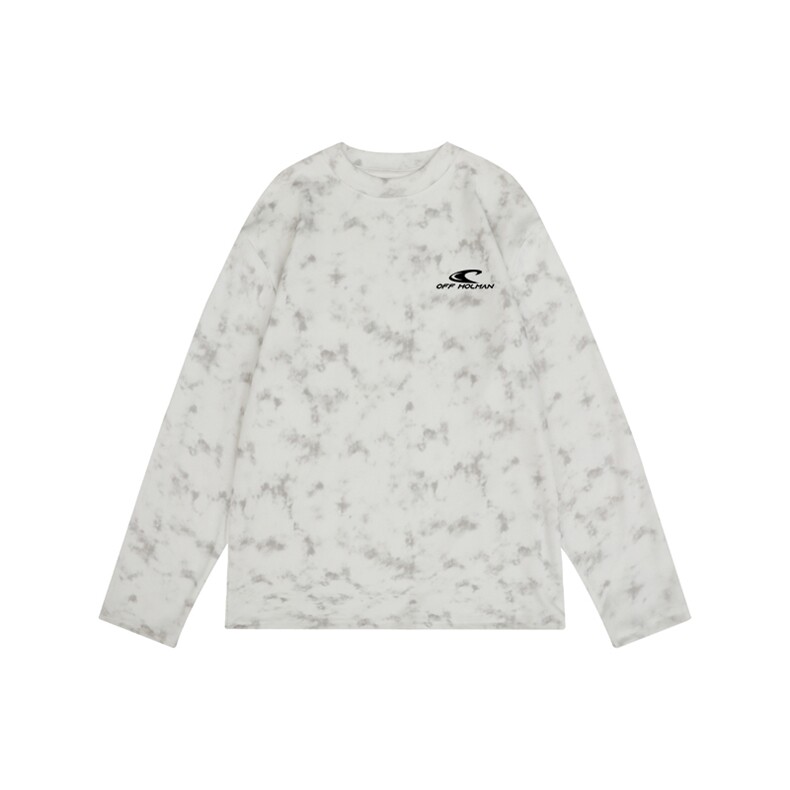 260克重磅扎染德绒圆领打底衫【有货】HD019-DR25229RL-P25,男装T恤,电商019-1