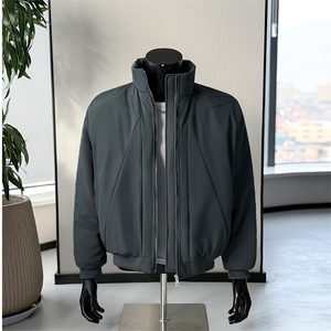 2025冬季高级感痞帅立领棉衣设计感潮流棉服25XM88288特批68图片