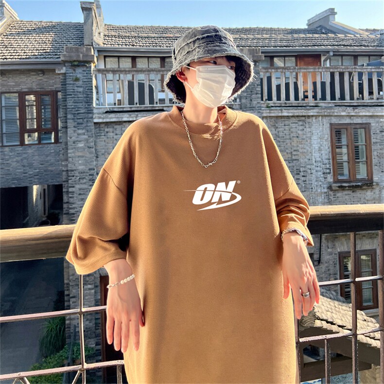 夏季华夫格短袖t恤半袖男特HT437特p18控38,男装T恤,电商B370