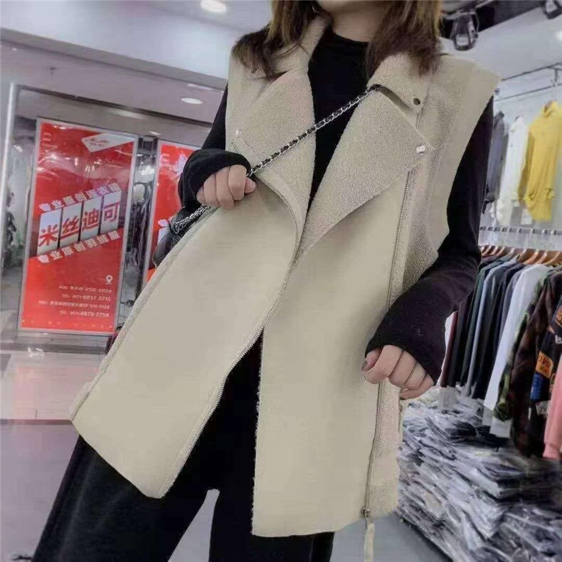 秋冬款皮毛马夹，女装马甲，淳沐