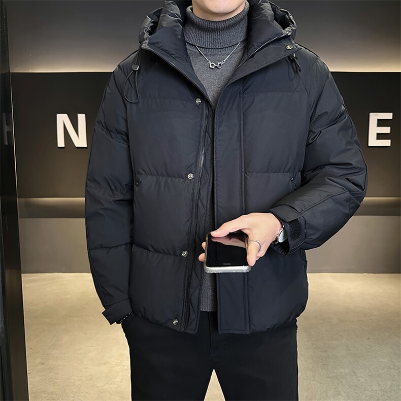 标50绒店主风男士帅气连帽羽绒服休闲保暖外套B328-2550-P205,男装羽绒服,电商B328