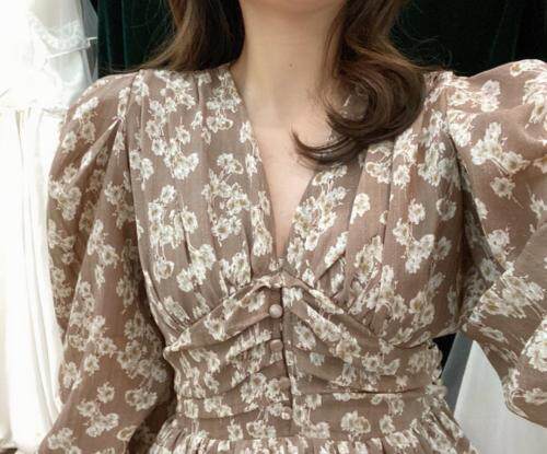 法式重工艺连衣裙，女装连衣裙，Mu Mu