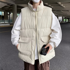 美式工装棉马甲男冬情侣加厚保暖背心马夹外穿坎肩棉衣AL001-P68，男装背心/马甲，星座1109-3