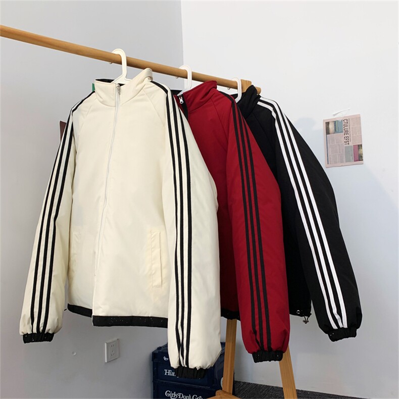 MY189/P95双面穿棉服冬季新款两面穿满天星棉衣宽松百搭加厚棉袄,男装棉衣,电商基地A050
