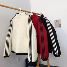 MY189/P95双面穿棉服冬季新款两面穿满天星棉衣宽松百搭加厚棉袄，男装棉衣，电商基地A050