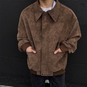现货 三防春秋款男士皮夹克外套皮衣 JK308 P80图片