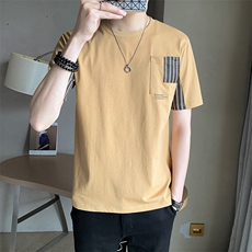 数据款短袖T恤男夏季新2025店主风百搭圆领半袖体B317/9271/P45，男装T恤，电商B317