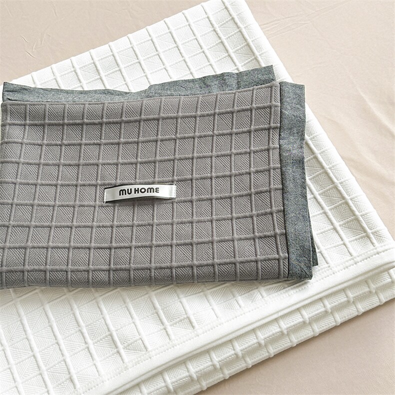 新款A类纯棉多功能四季毯三件套空调被毯子，毯子，一起卖家纺