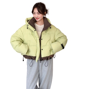 ! 冬季新款百搭糖果色连帽羽绒服2C267-985-P265-K388图片