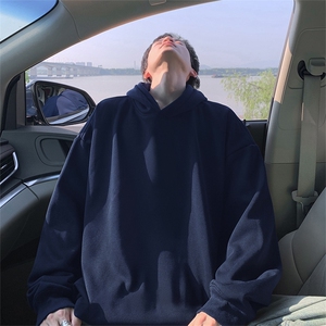 无口袋无帽绳 抖音得物高品质重磅全棉二开支持退换360克卫衣CM20图片