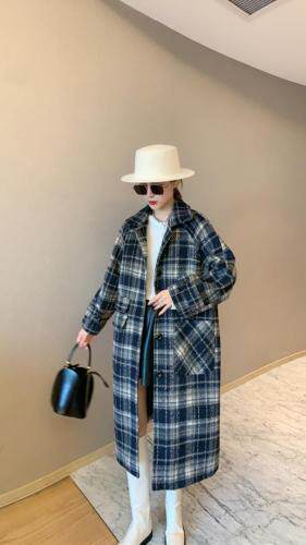 尼料大衣，女装，女人家淼漫