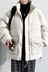 冬上新加棉加厚棉服潮青少年立领棉衣外套男女8349-P115控价158，男装棉衣，电商A441-1