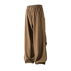 冰丝美式复古侧口袋休闲裤K107立体92%聚酯纤维8%氨纶(S-2XL)TP24，男装休闲裤，电商A088
