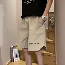 夏季宽松运动短裤男直筒休闲中裤韩版潮流情侣外穿K2511-P23，男装休闲裤，星座512-2