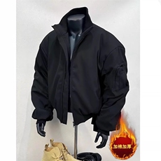 【有货】DM6107-P85美式飞行员夹克外套男秋冬款廓形工装棉服，男装夹克，星座603-2