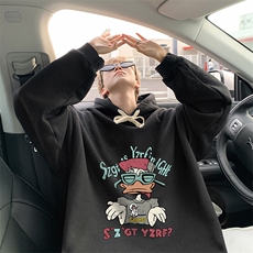 8XL连帽卫衣男大码胖子帽衫大号运动服WY2380-P35加绒款-P40，男装卫衣，电商A040