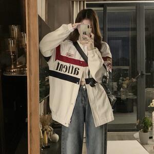 A157-P90 飞行员外套春秋款棒球服复古港风百搭工装夹克图片