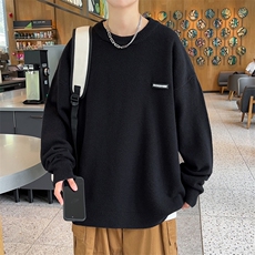 B150-P402023圆领毛衣男秋冬季日系复古慵懒风针织衫外套，男装针织衫/毛衣，星座512-6