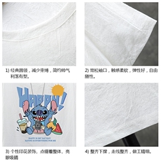 YT26241-P30亚短袖t恤男大码五分袖男宽松七分袖展架，男装T恤，电商A040A