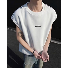 【有货】DTG88-P40新款时尚小众金属解构黑色背心男款设计感，男装背心/马甲，星座603-2