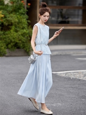 2026年夏季小香风套装高级气质上衣半身裙两件套，女装套装/套裙，米尚