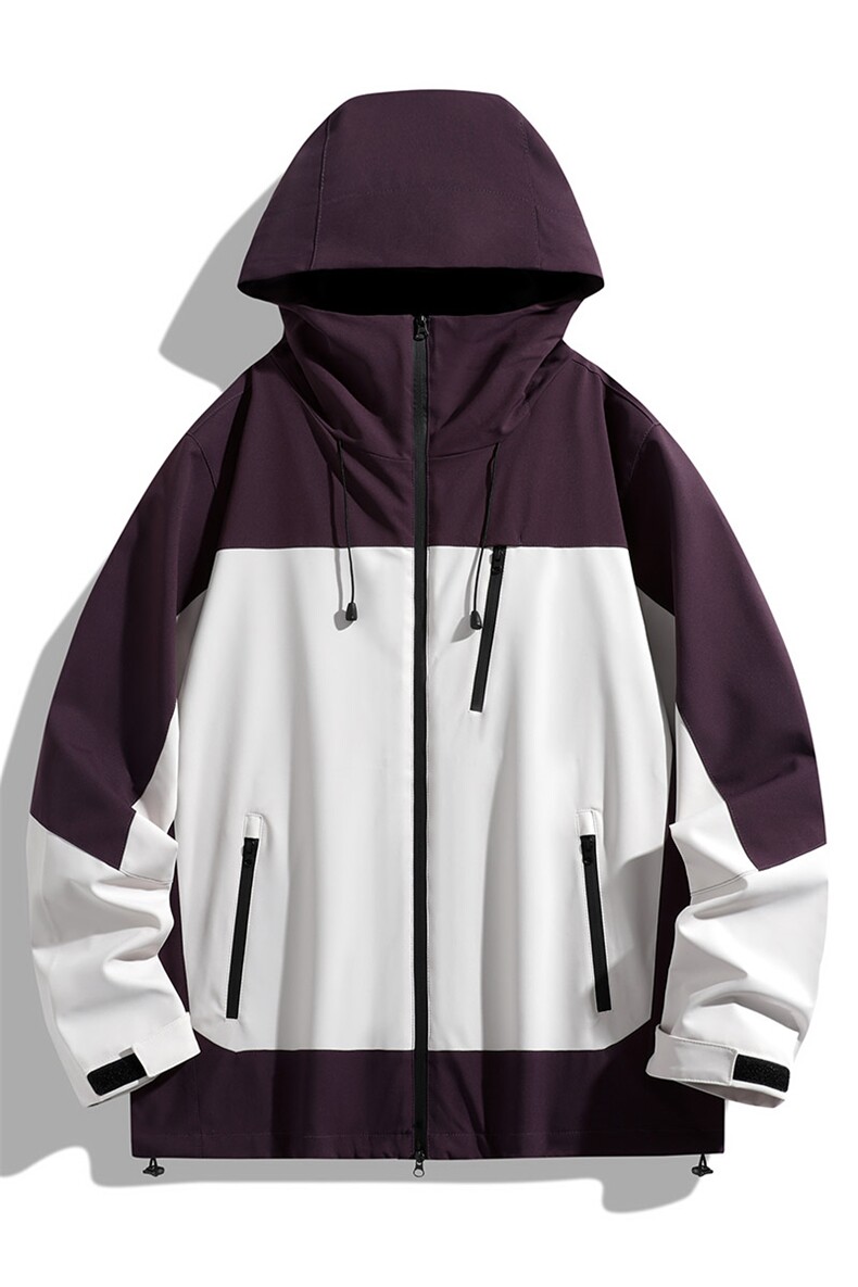 新款男女高品质户外登山服青少年学生冲锋衣夹克外套HS6607,男装夹克,星座1206（原A206）