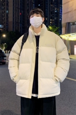 港风冬季新款潮牌棉袄外套玉米格加厚棉衣面包服A436-0899-P85，男装棉衣，电商A436