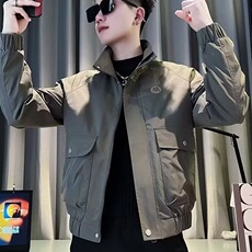 1506/QXX110/P52潮牌工装外套男高级感痞帅短款夹克，男装夹克，星座1506