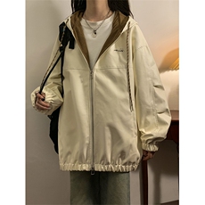 春秋季皮衣外套男女同款新款美式夹克XZ102B-1-JK2535P85，男装夹克，星座102B-1