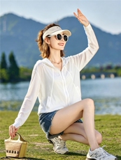 现货！2026夏季新款时尚透气减龄防晒衣女，女装防晒衣，以桐