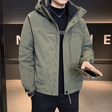 标50白鸭绒户外工装冲锋衣美式男装羽绒服C317-Y9958-P195，男装夹克，电商C317