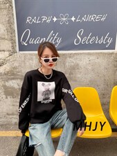 【美合佳彦】2021#秋季款。黑白灰三色，M、L，其它，美合佳彦