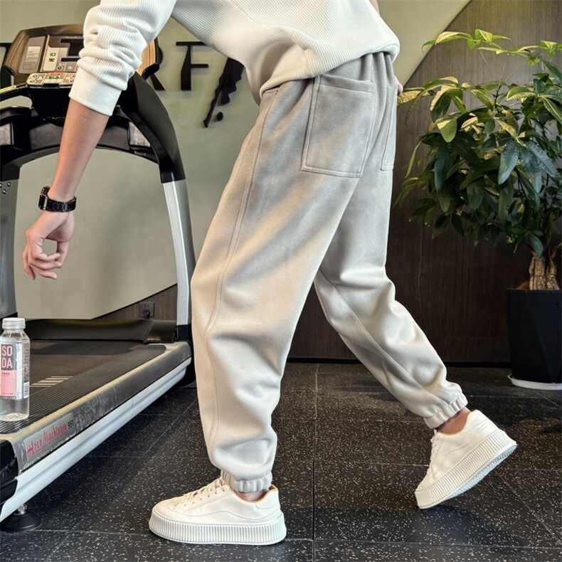 K2567常规P68控98加绒P78控108店主风小伙风水洗渐变卫裤,男装休闲裤,电商B340