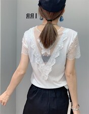 美背蝴蝶款打底短袖，其它，帝瀛 DY