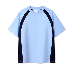 32支 双纱240克 8色S-3XL 棉 男女款T恤图片
