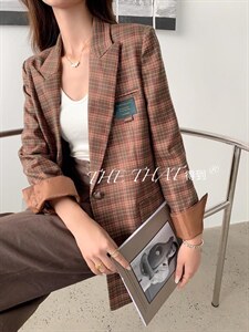 秋款西服外套图片