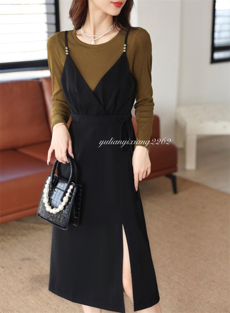 秋季新款连衣裙，女装连衣裙，雨恋依香(1F)