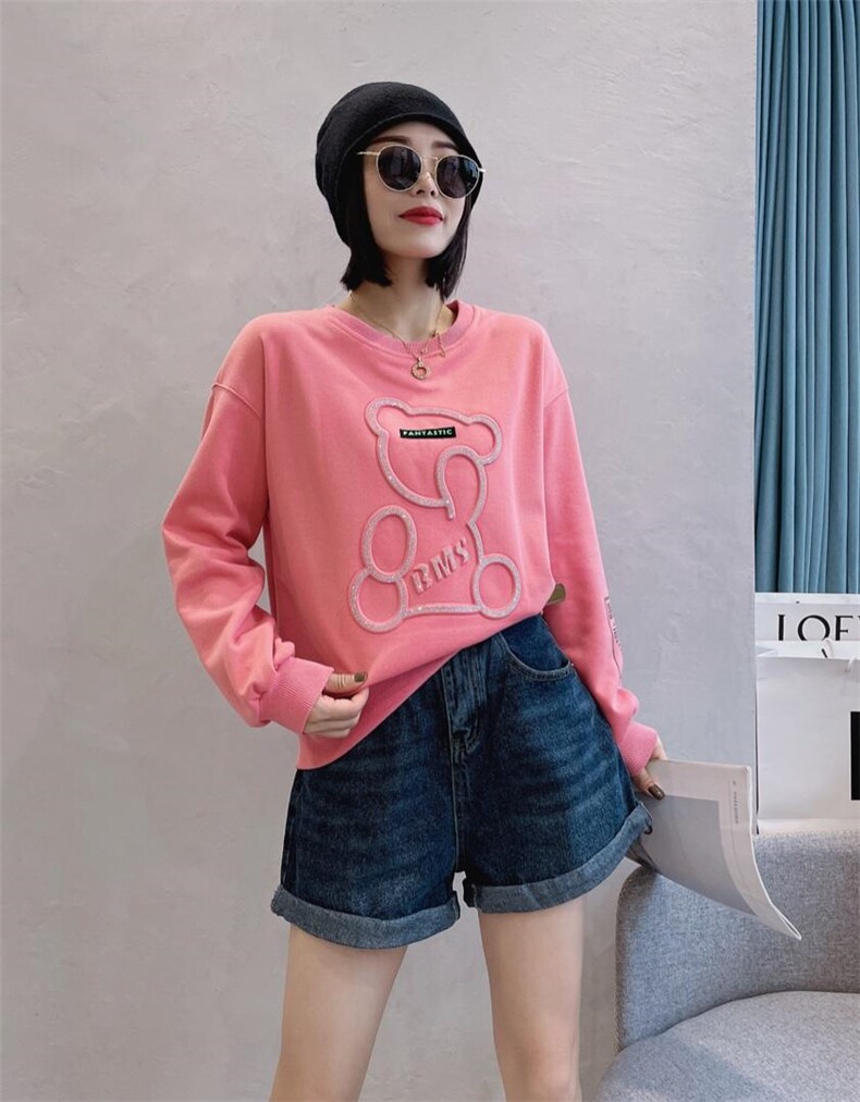 秋季长袖卫衣，女装卫衣/绒衫，薰衣坊