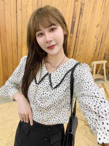 洋气小短装衬衣，女装，麦筱萌