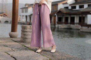 纯苎连衣裙小衫裤子裙子衬衣 时尚风 风淑女风休闲风,女装连衣裙,川哲